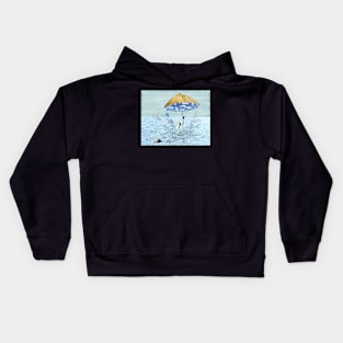 The Human Balloon And The Message In A Bottle Kids Hoodie